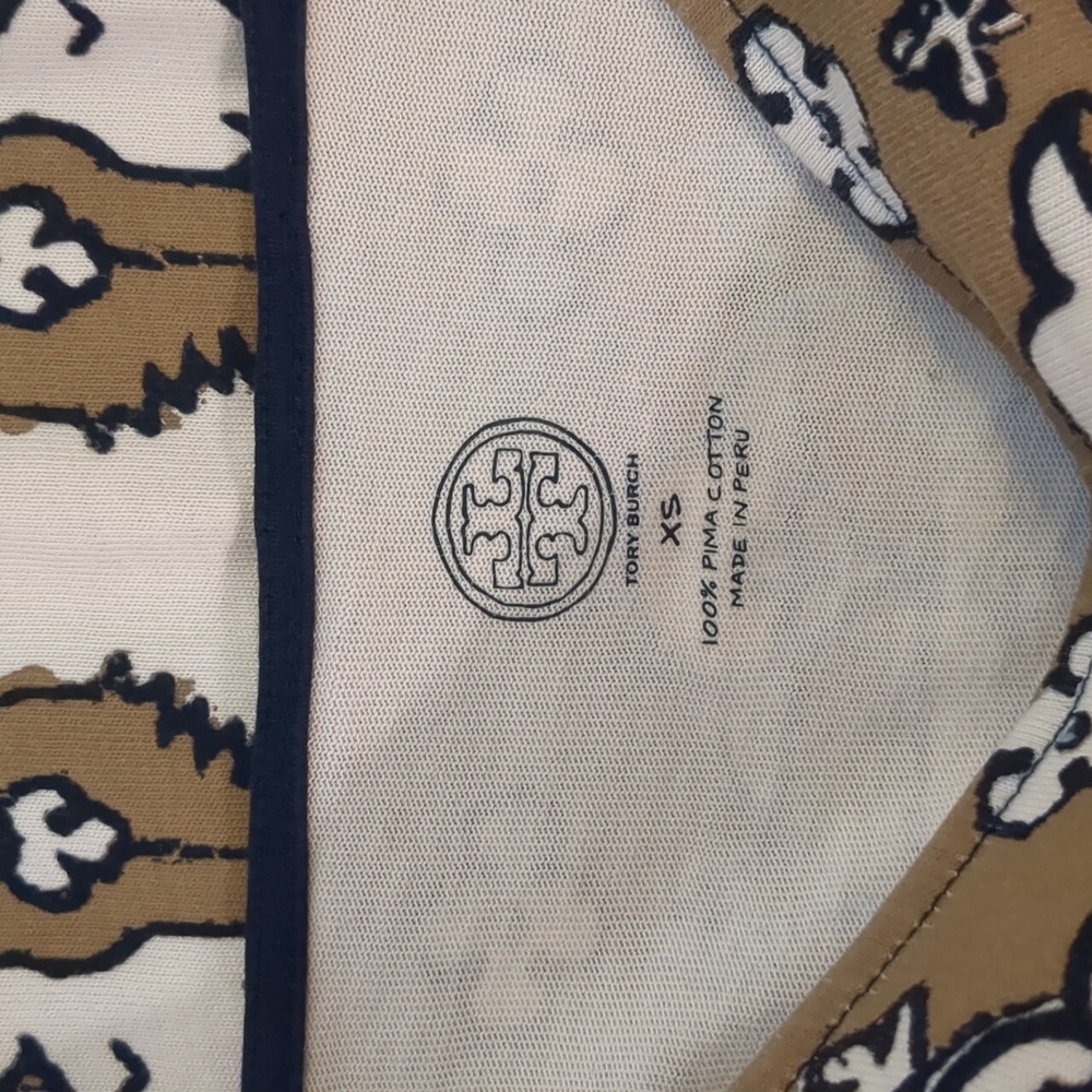 Tori Burch Lisbon Pima Cotton Dress Sz. XS - Picture 6 of 6